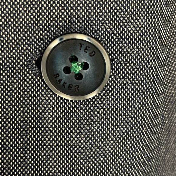 Ted Baker London Men's Sport Coat Blue Ted Size 4 US Size 40 - Picture 9 of 11